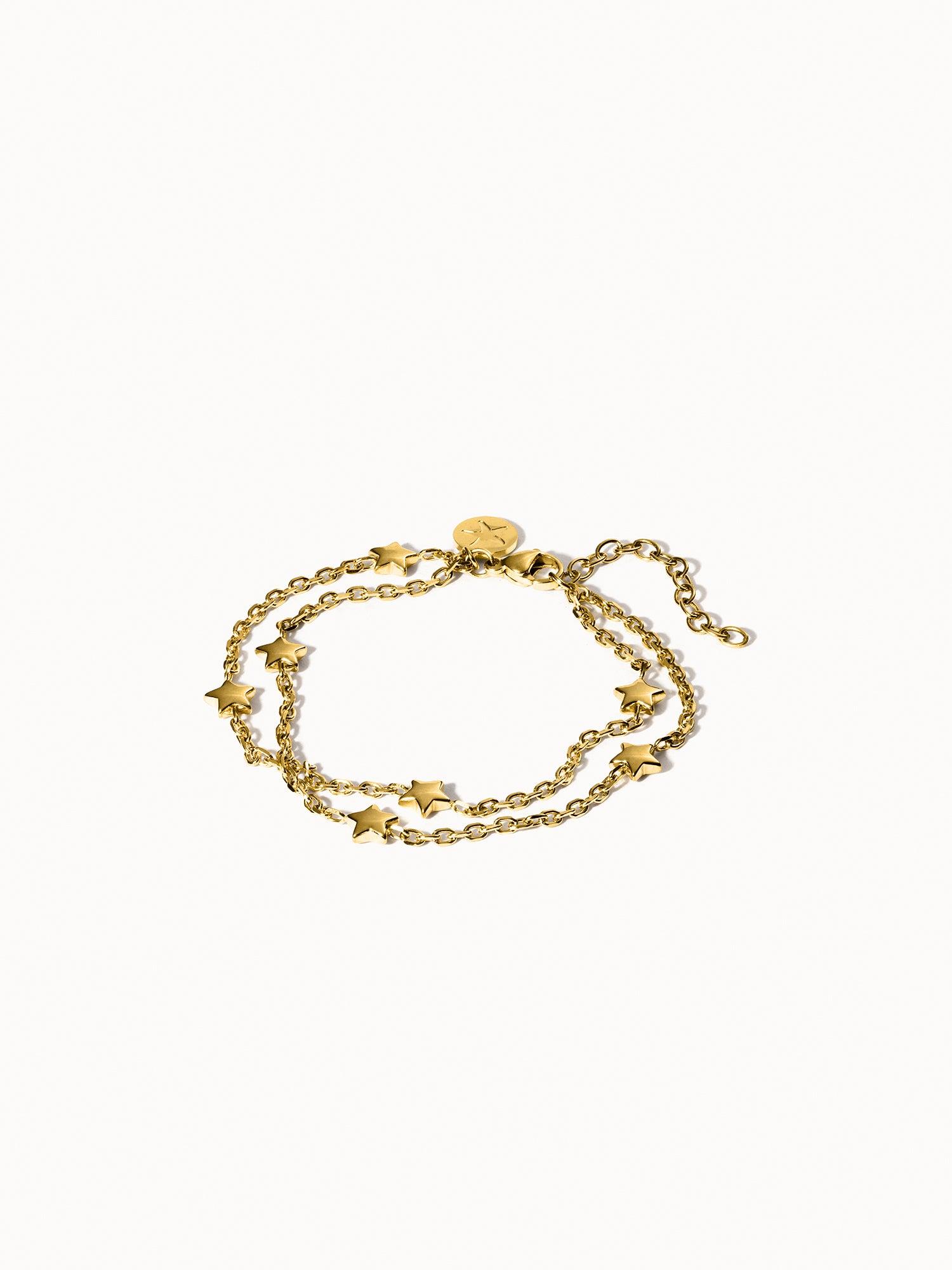 PURELEI Star Armband, verstellbare Länge