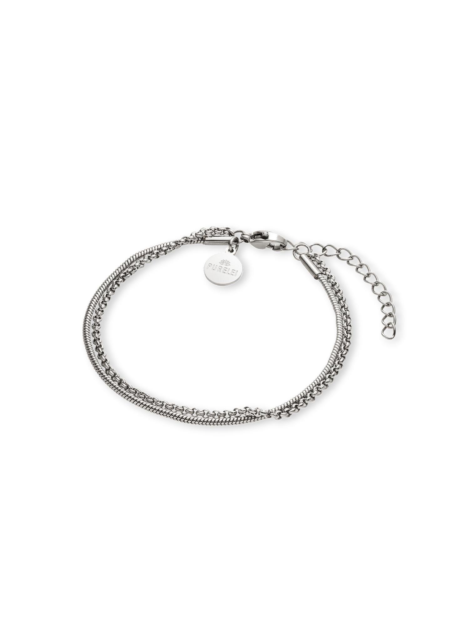 PURELEI Mix Chain Armband, verstellbare Länge