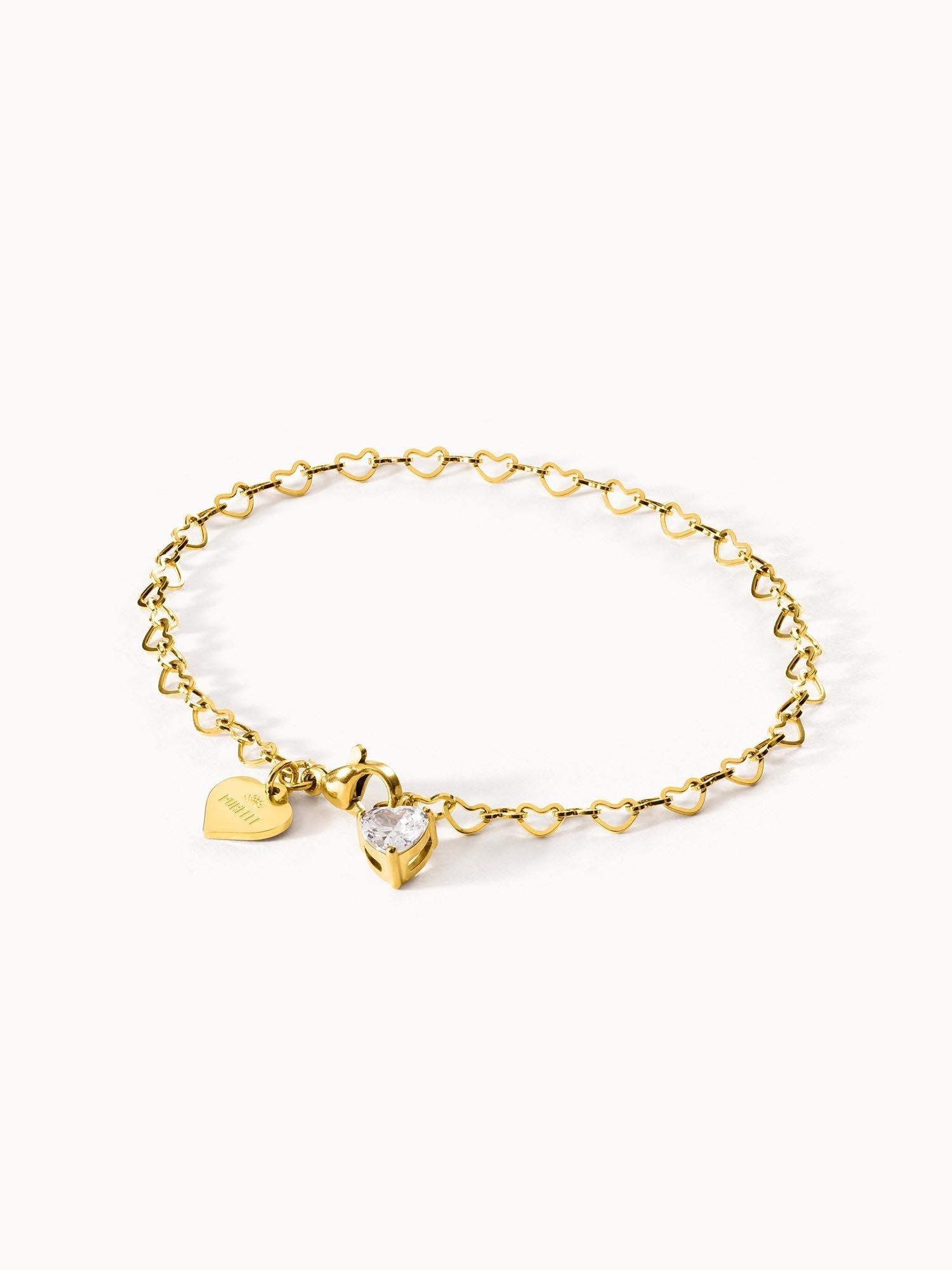 PURELEI Endless Love Armband, verstellbare Länge