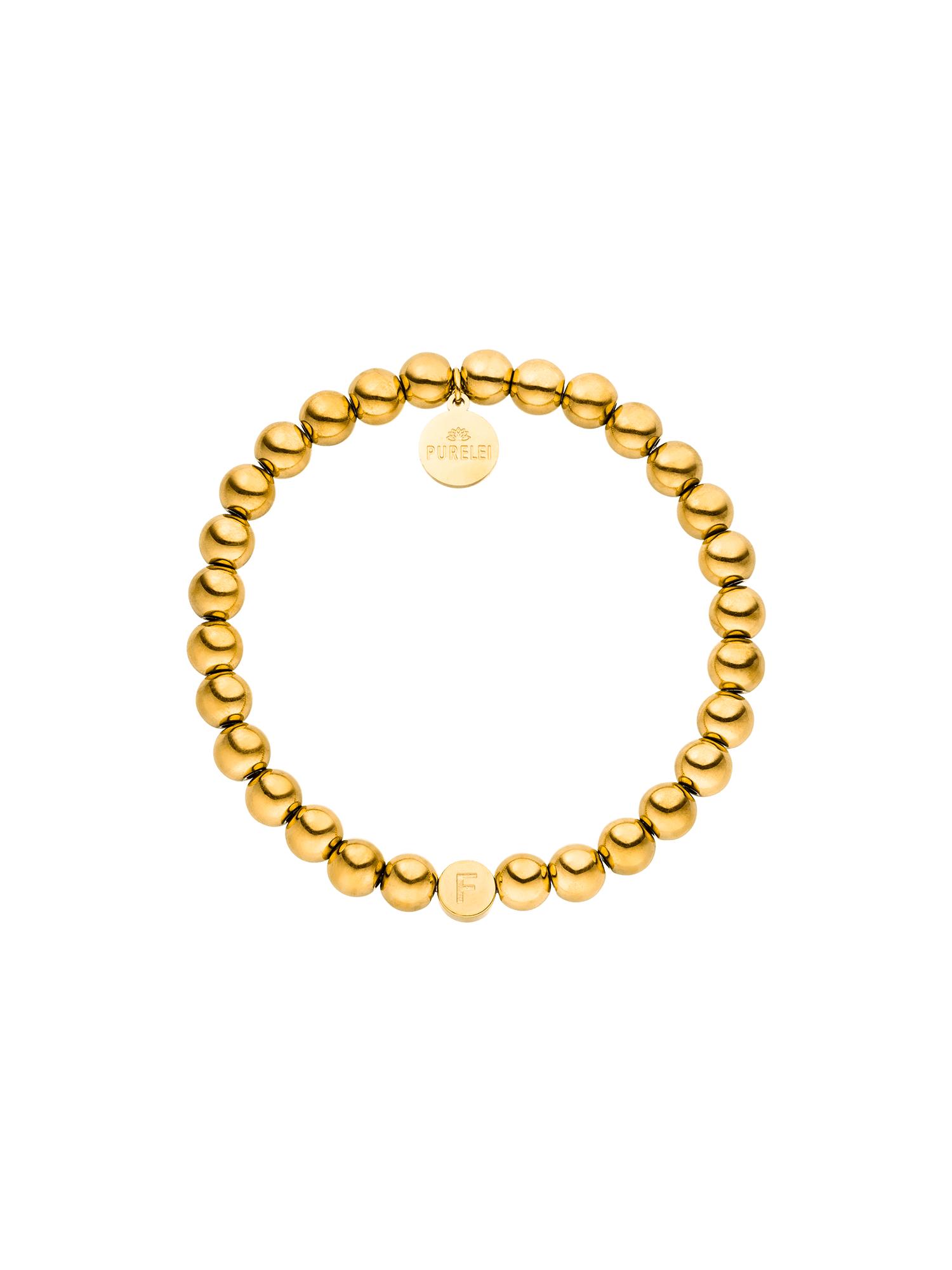 PURELEI Letter F Armband