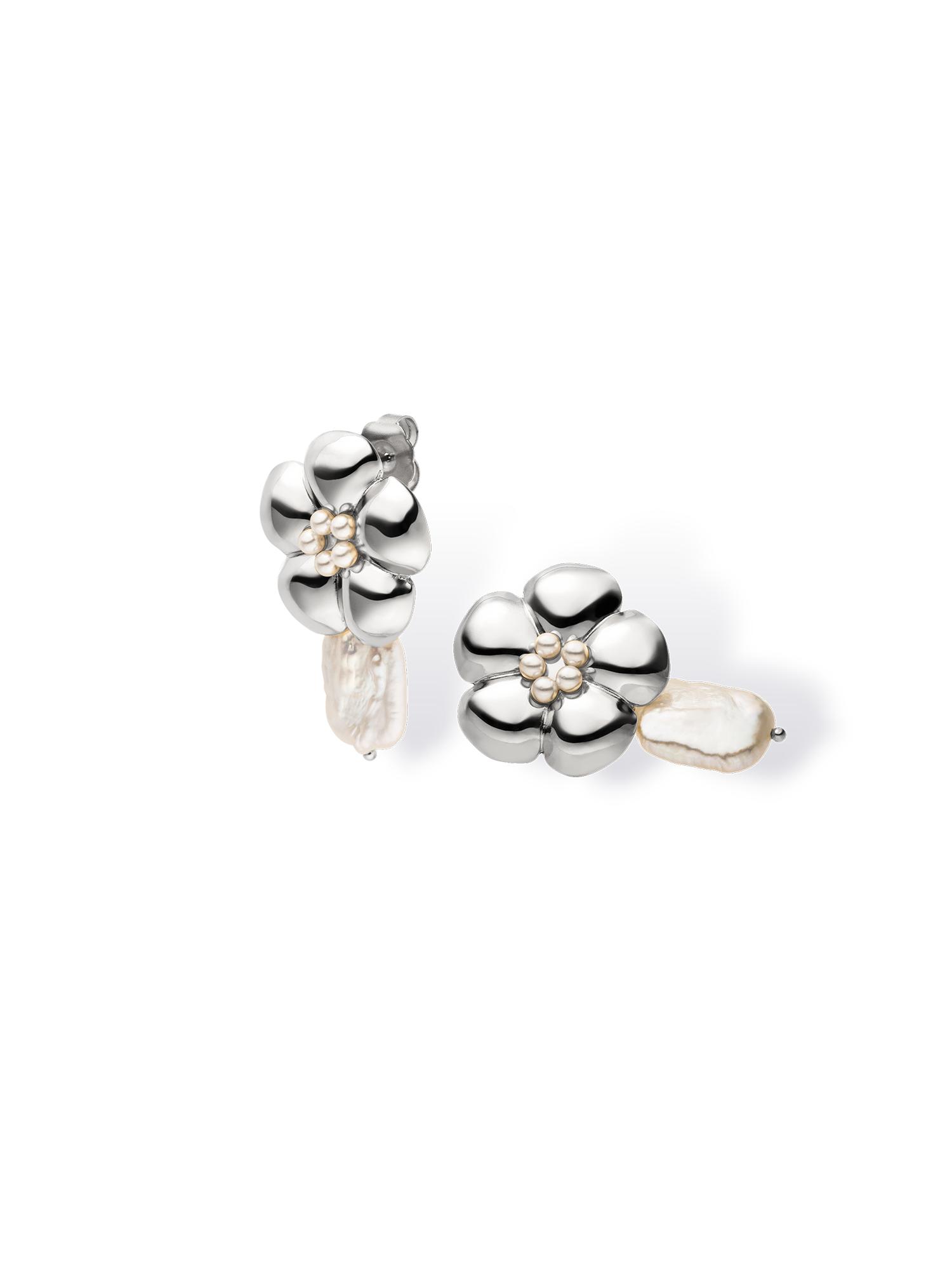 PURELEI Floral Pearly Perlenohrringe