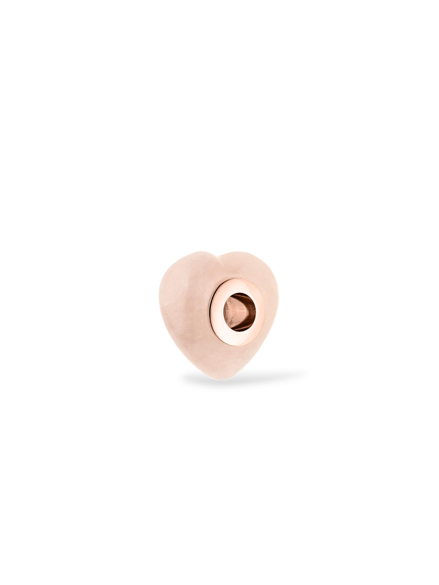 PURELEI LEI Rosequarz Heart Charm