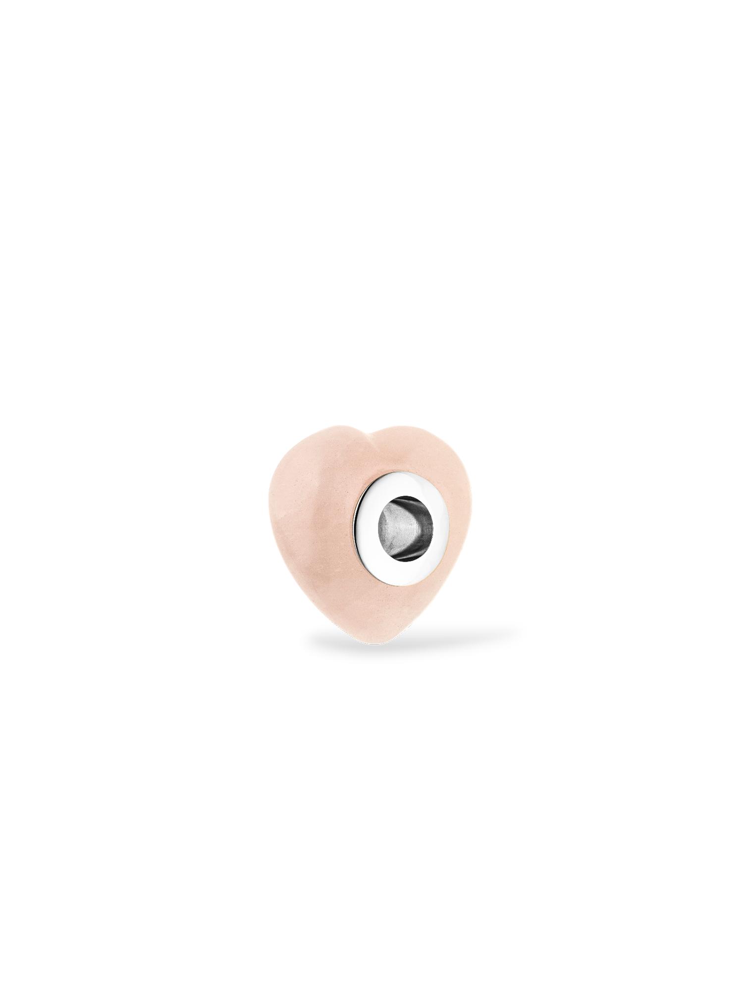 PURELEI LEI Rosequarz Heart Charm