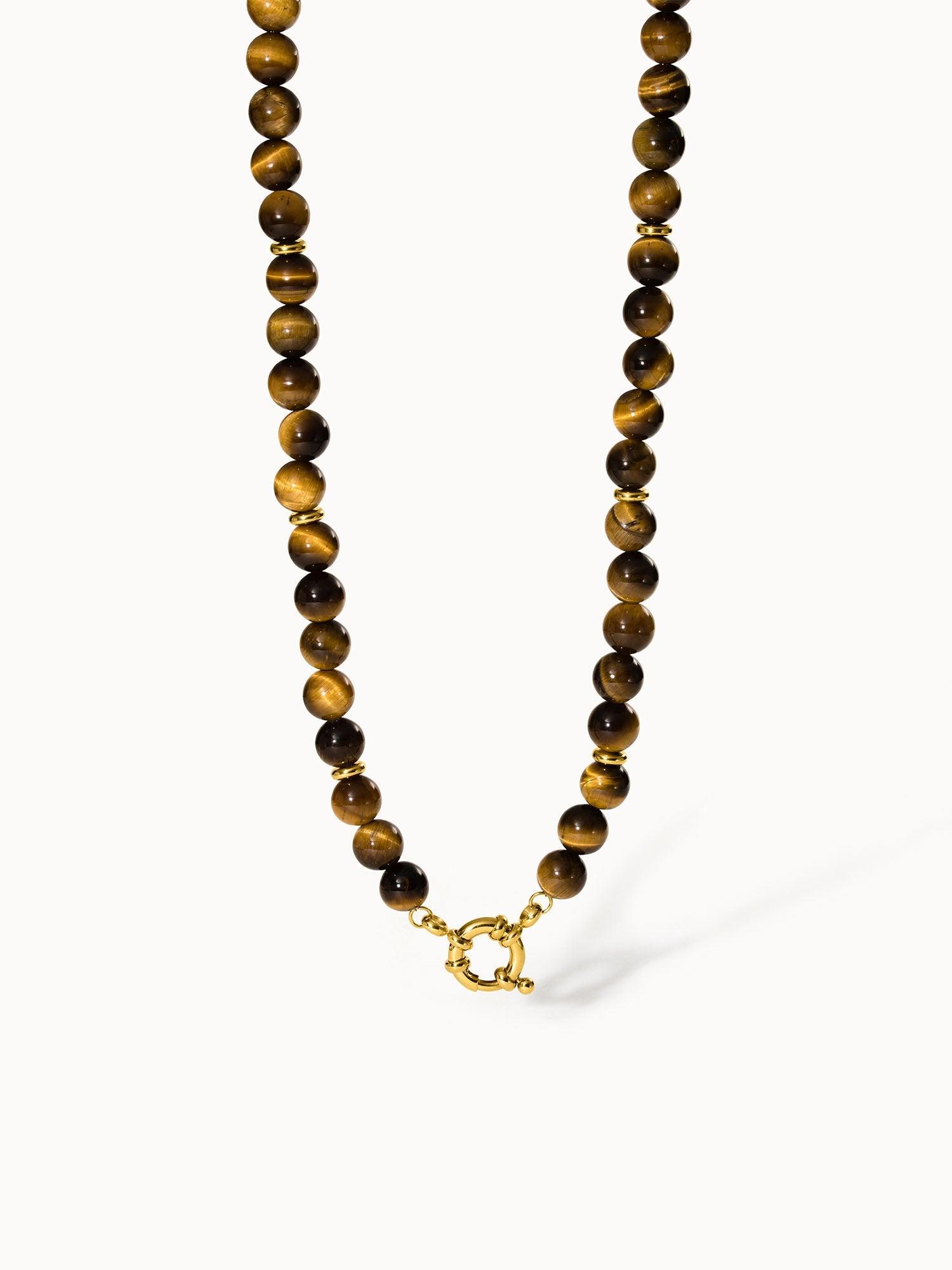 PURELEI Tiger's Eye Charm Kette