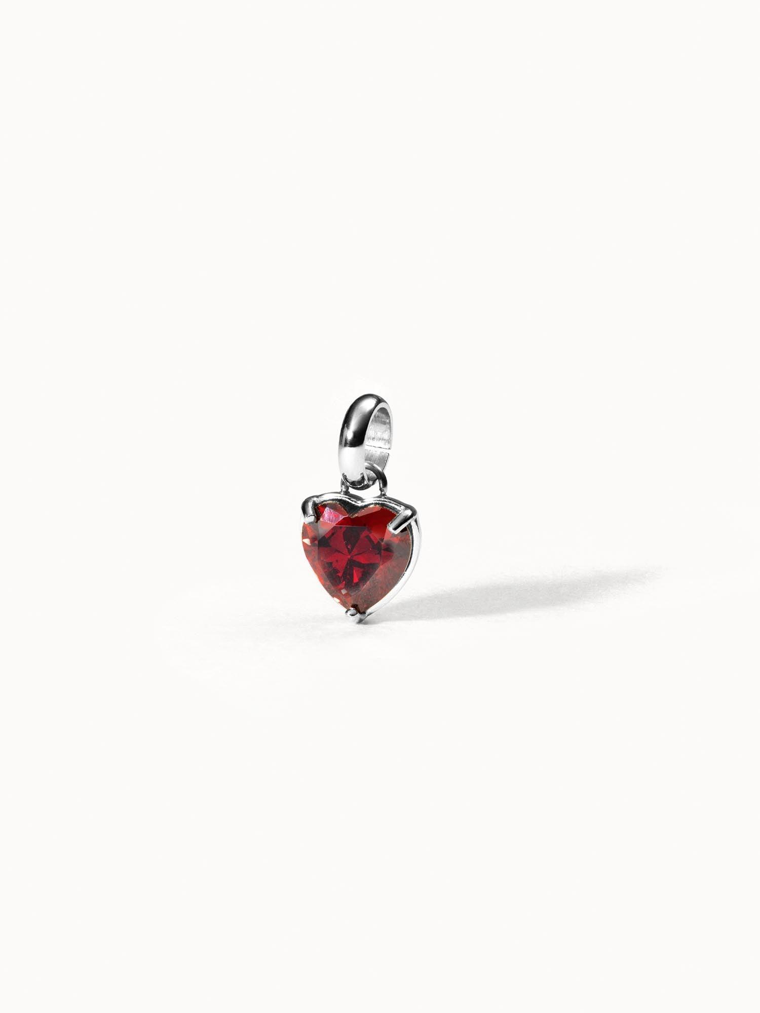 PURELEI Red Heart Charm