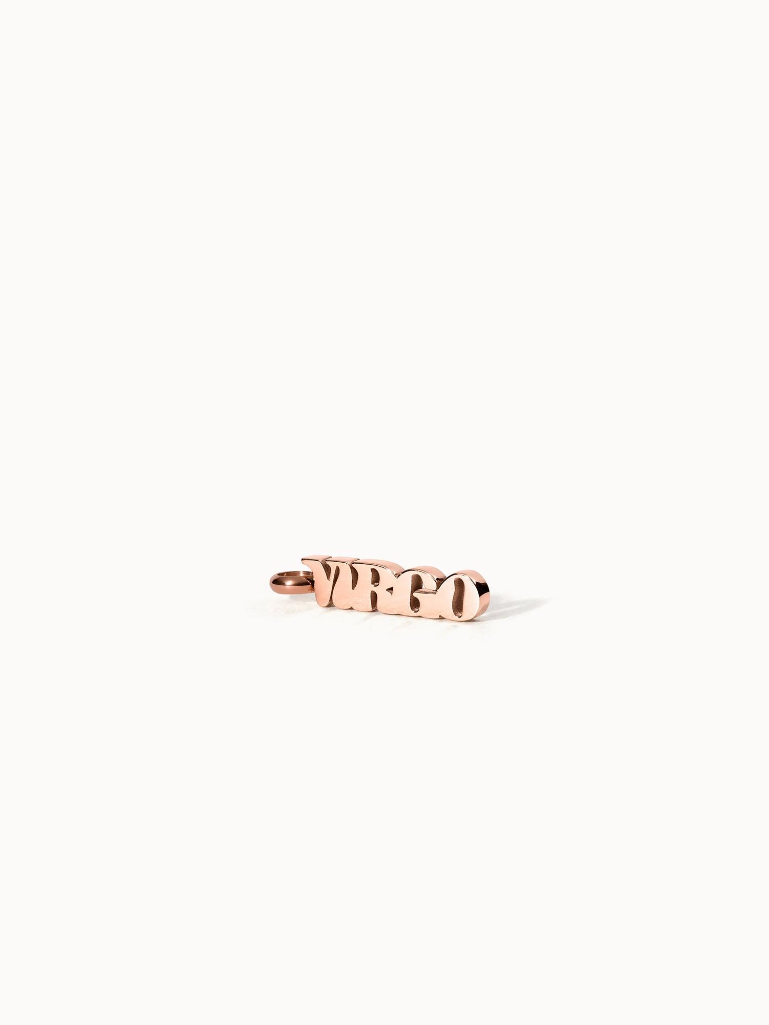 PURELEI Virgo Letter Charm