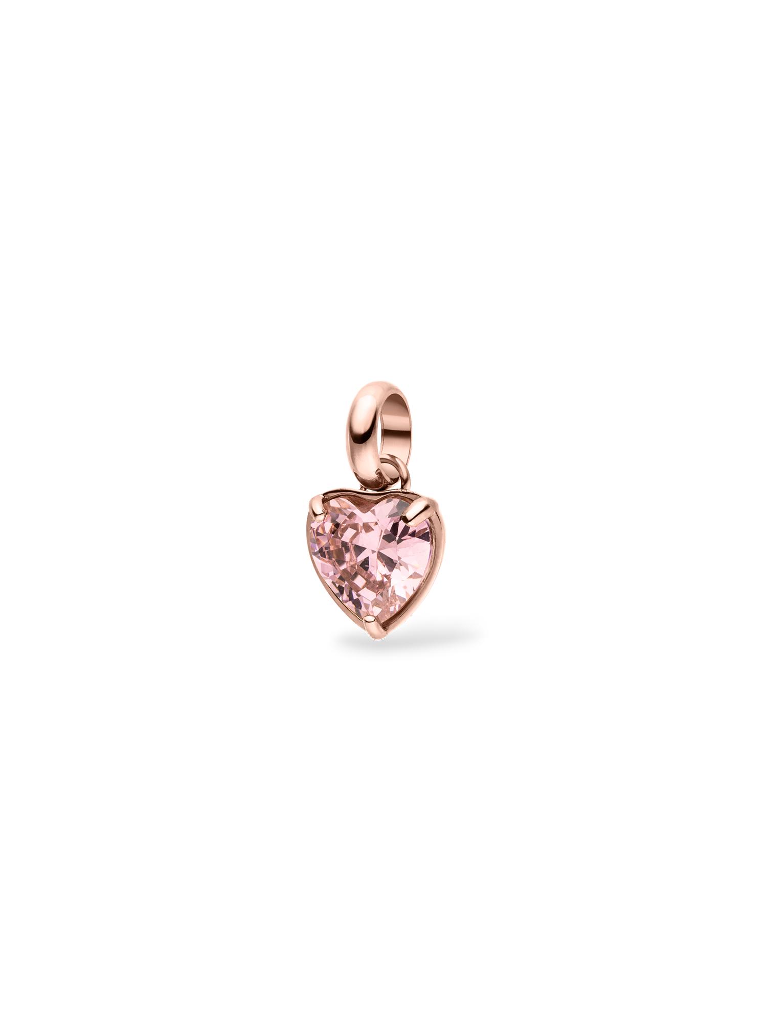PURELEI Pink Heart Charm