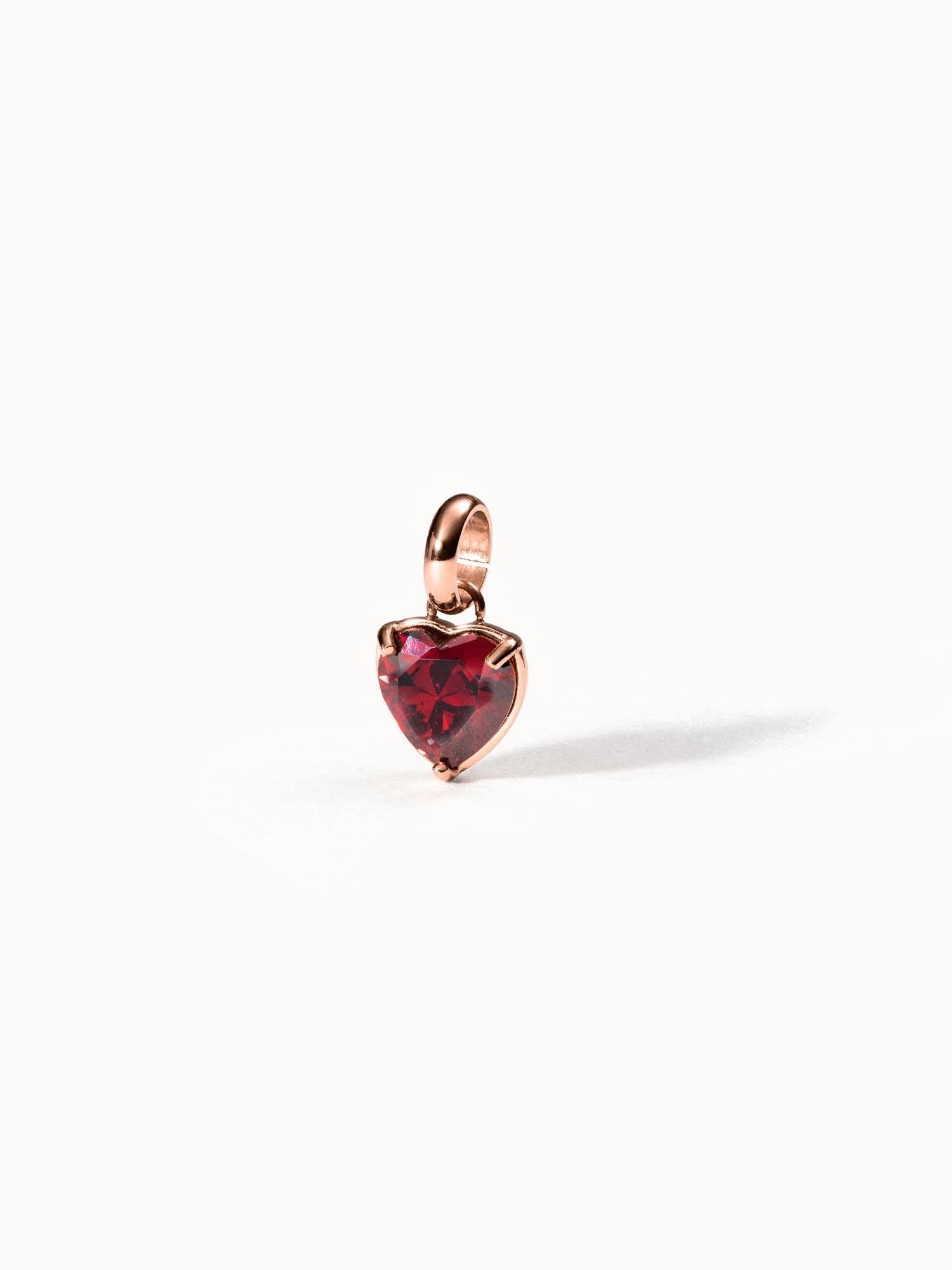 PURELEI Red Heart Charm