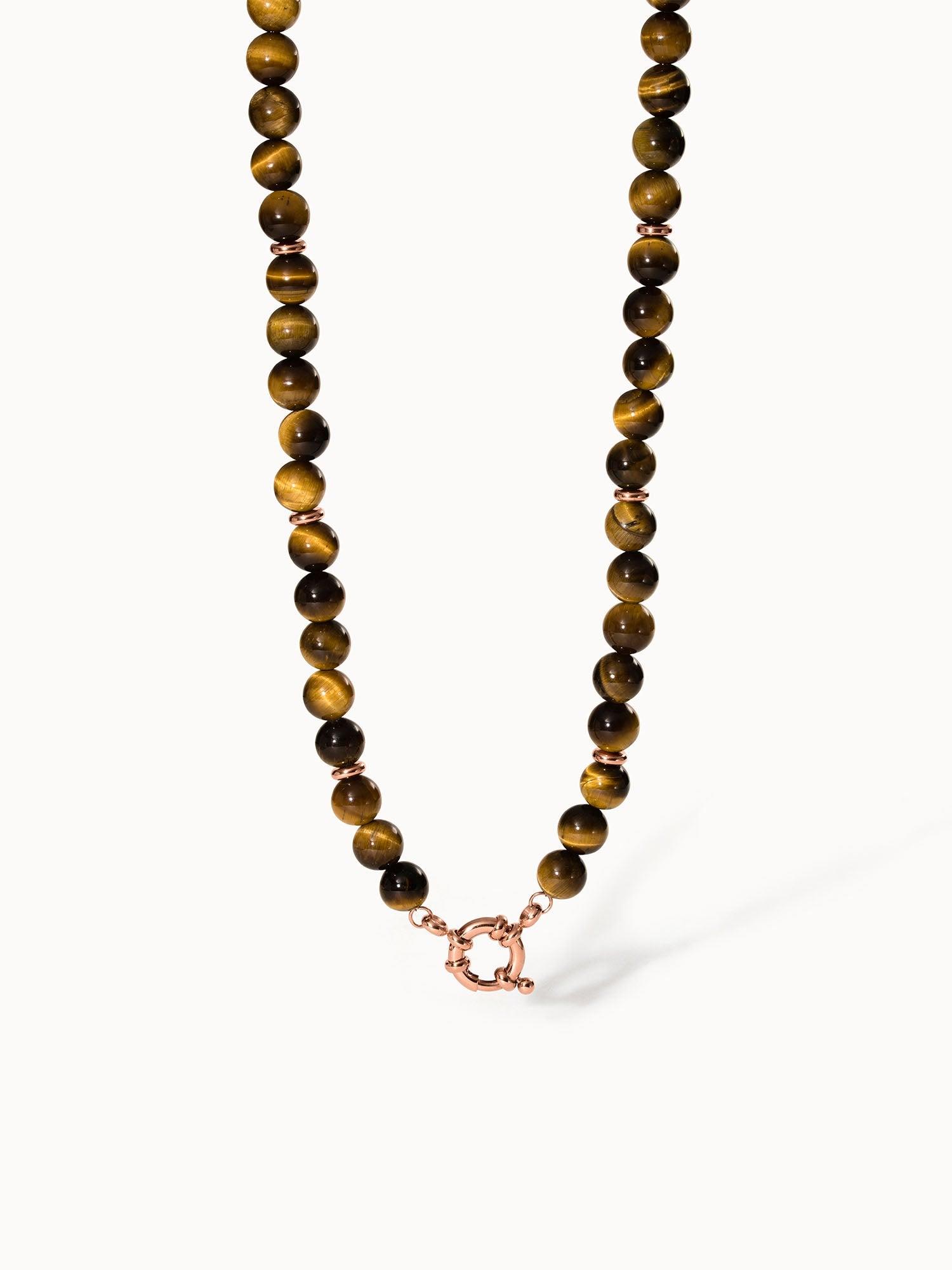 PURELEI Tiger's Eye Charm Kette
