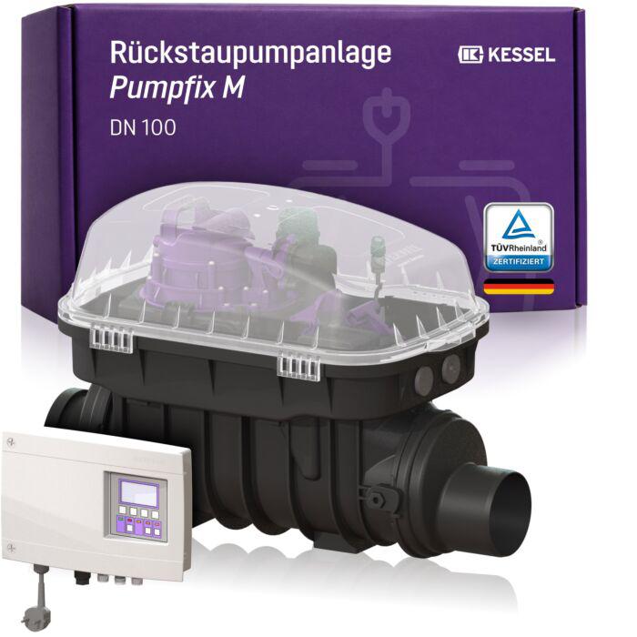 KESSEL Rückstaupumpanlage Pumpfix M 24100 DN 100 für fäkalienhaltiges Abwasser mit SPZ 1000 Pumpe