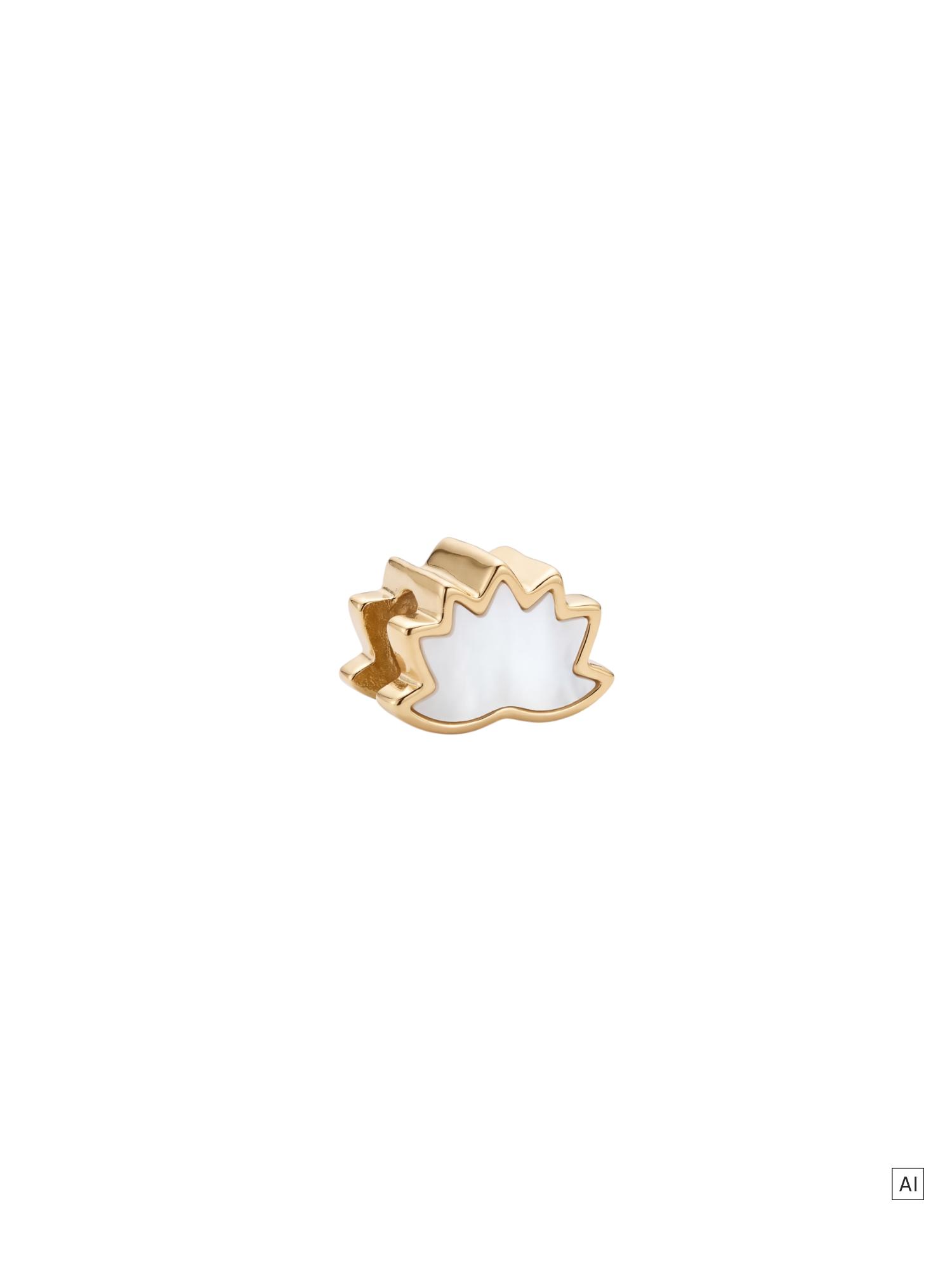 PURELEI LEI Shiny Lotus Charm