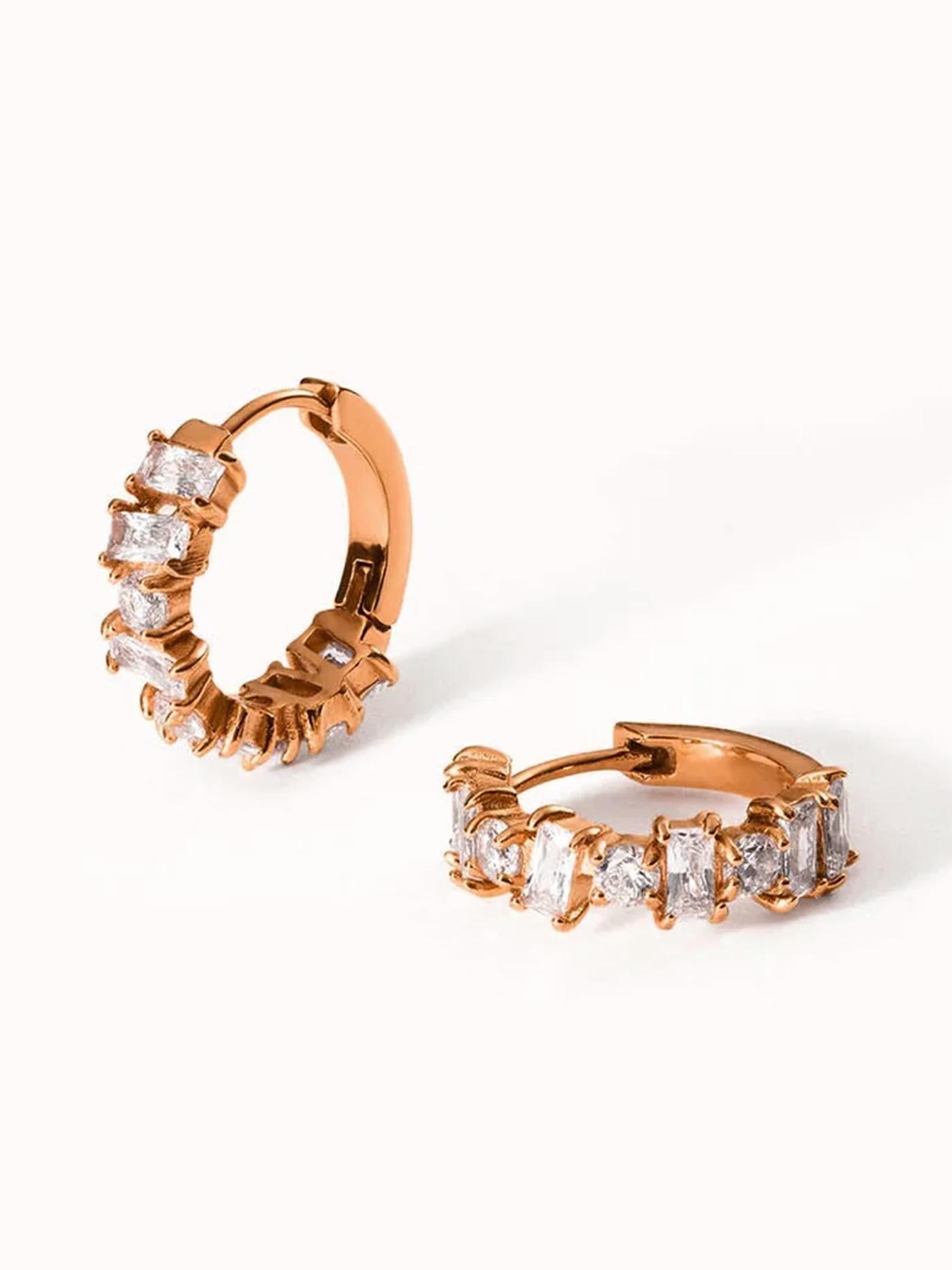 PURELEI Chic Ohrringe mit Zirkonia Steinen