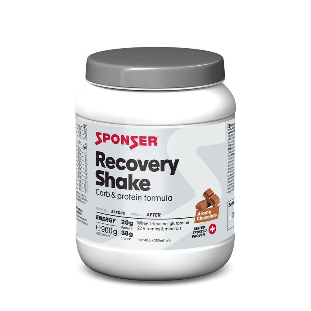 Sponser Unisex Recovery Shake - Schokolade (900g)