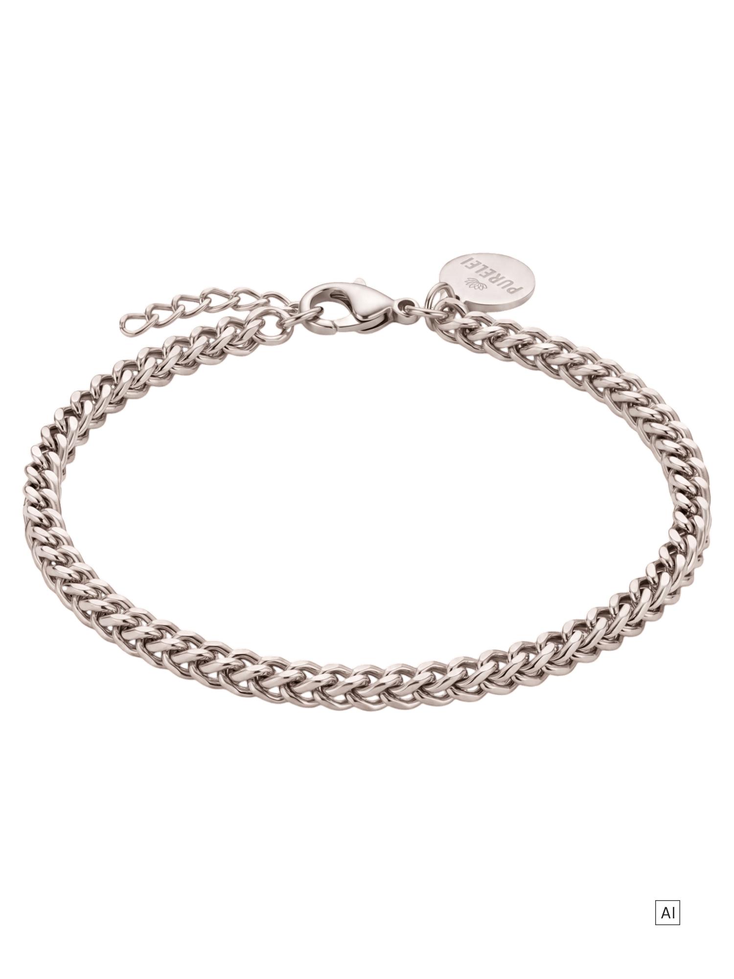 PURELEI Chevron Armband, verstellbare Länge