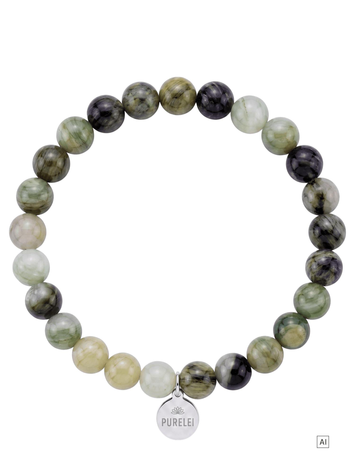 PURELEI Green Harmony Perlenarmband