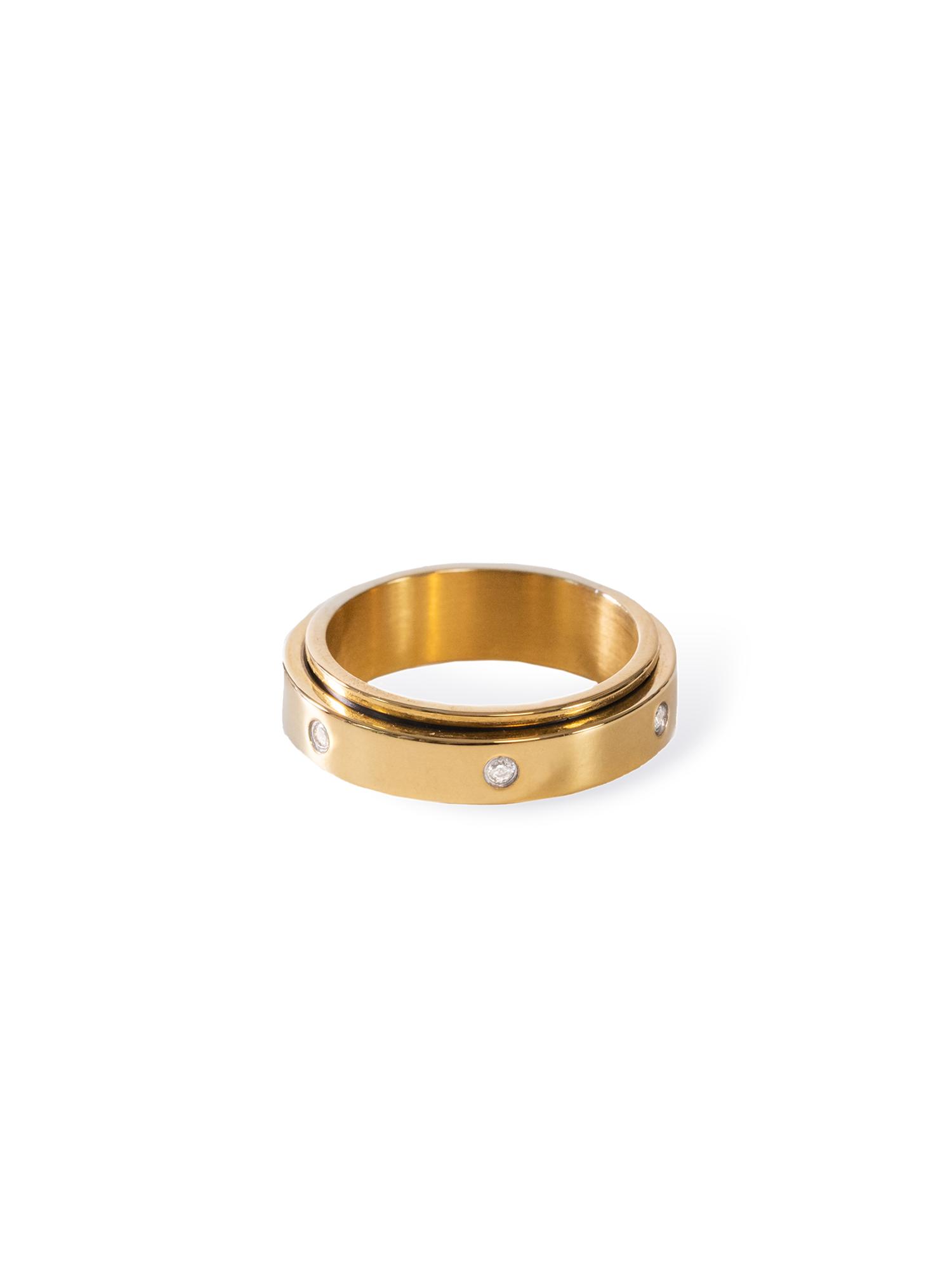 PURELEI Glitter Fidget Anxiety Ring
