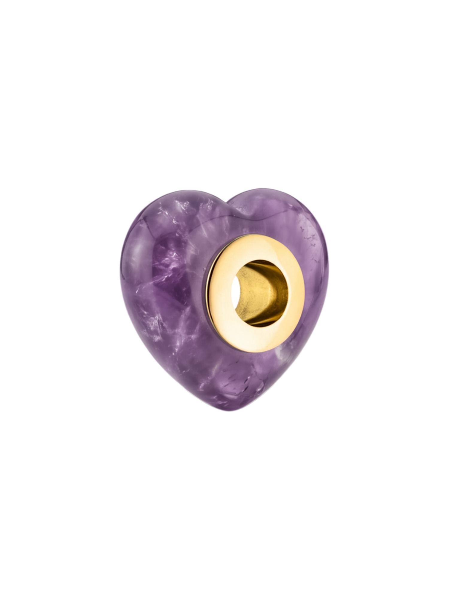PURELEI LEI Amethyst Herz Charm