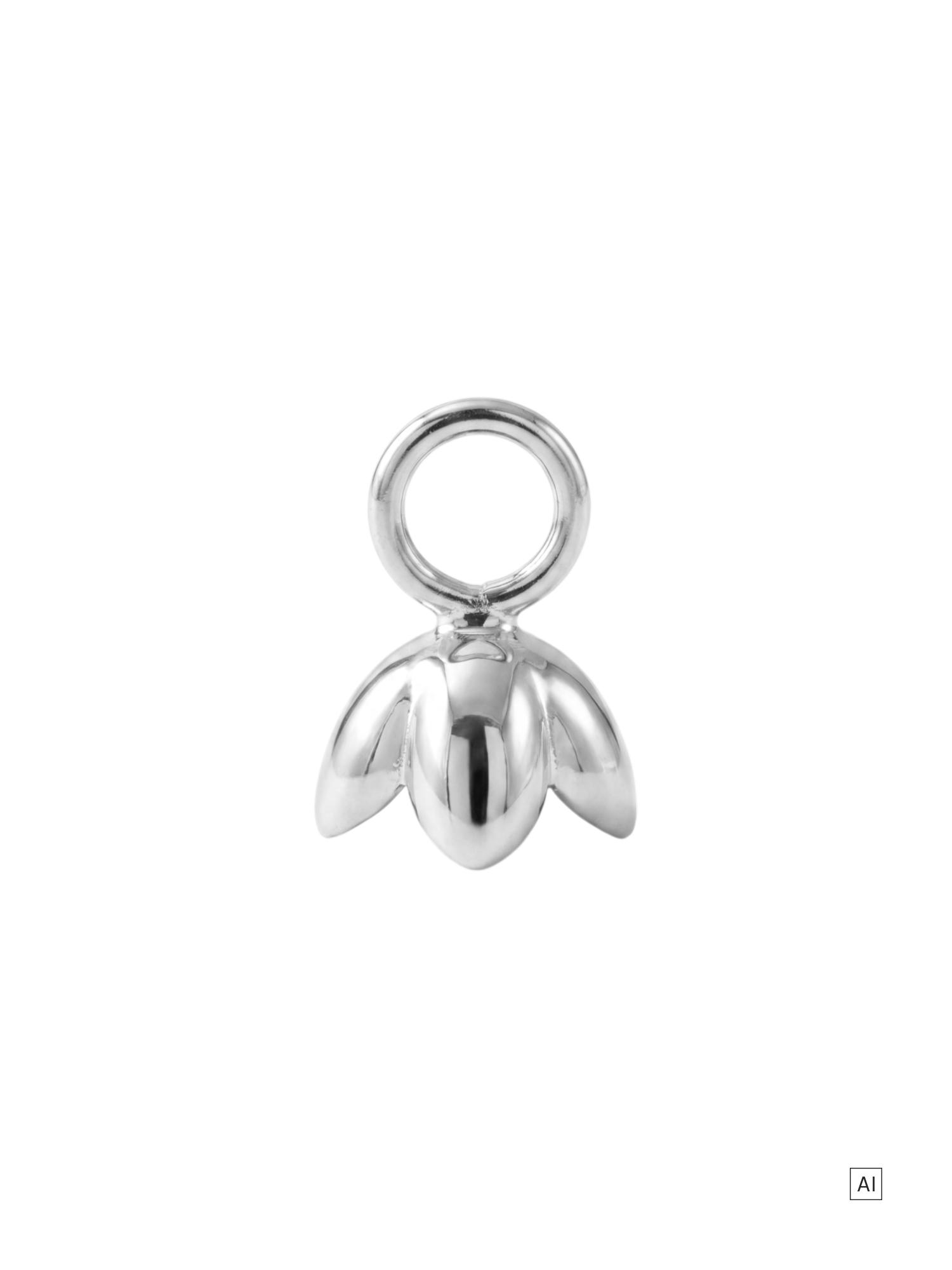 PURELEI Schneeglöckchen Ohrring-Charm 
- Geburtsblume Januar