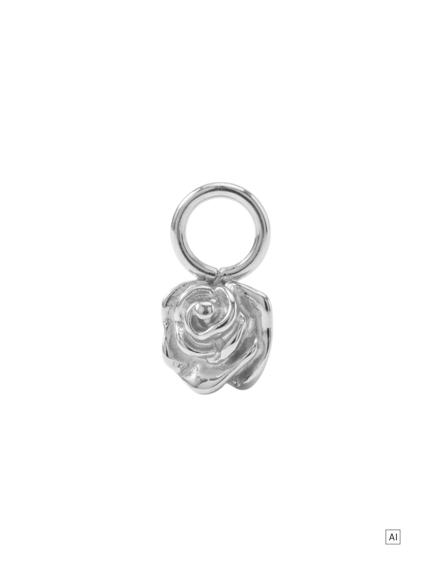 PURELEI Rose Ohrring-Charm 
- Geburtsblume Juni