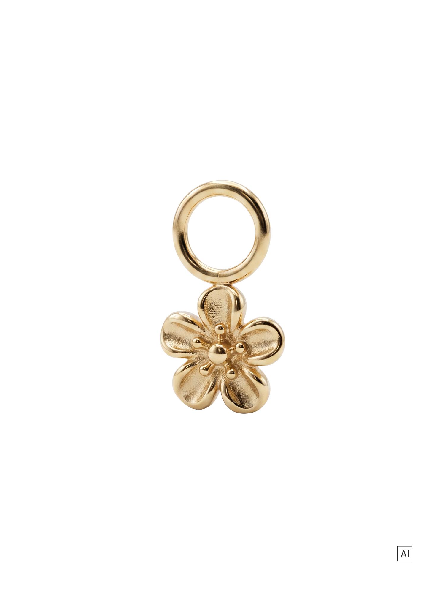 PURELEI Kirschblüte Ohrring-Charm 
- Geburtsblume März