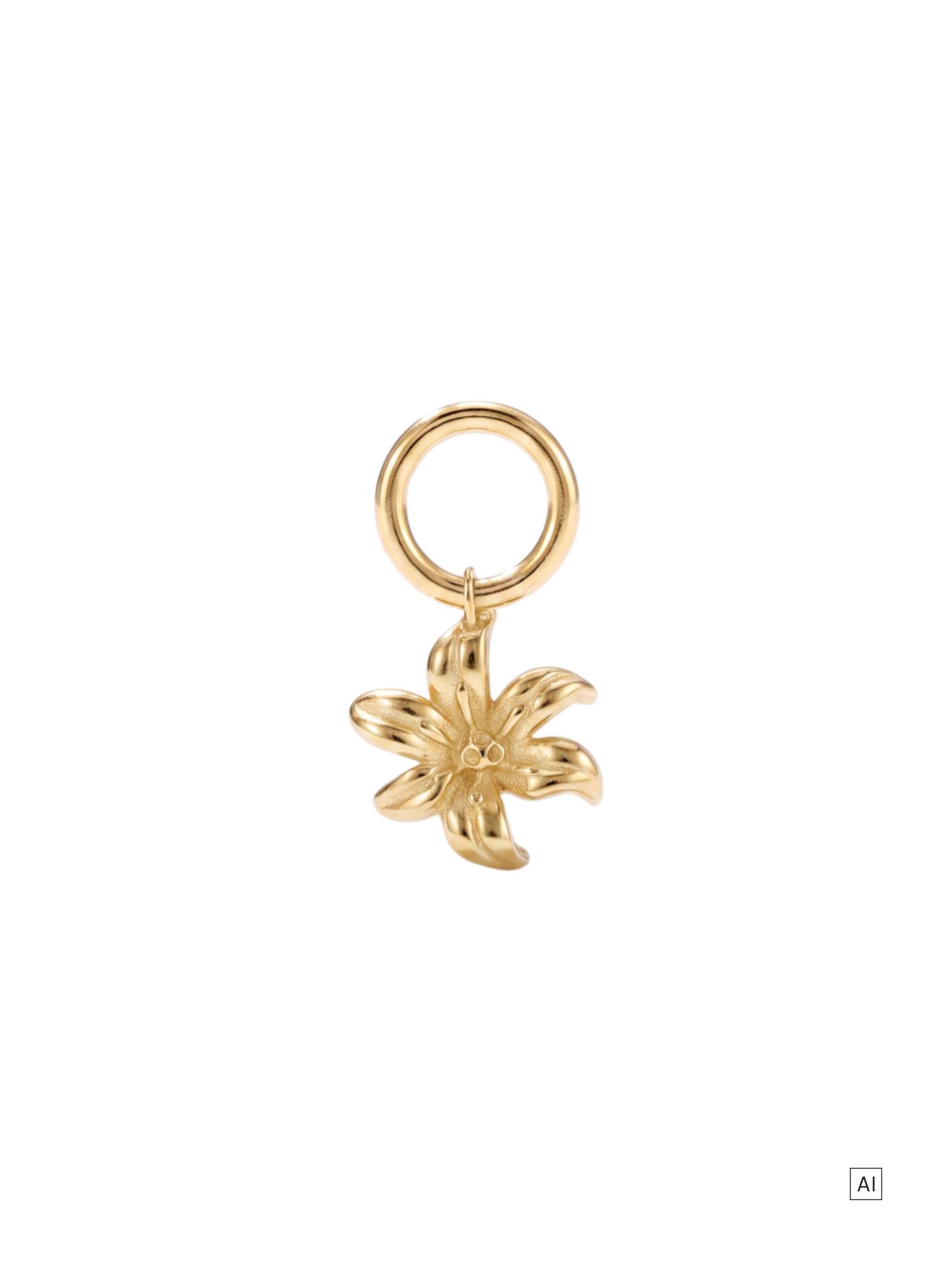 PURELEI Lilie Ohrring-Charm 
- Geburtsblume Mai