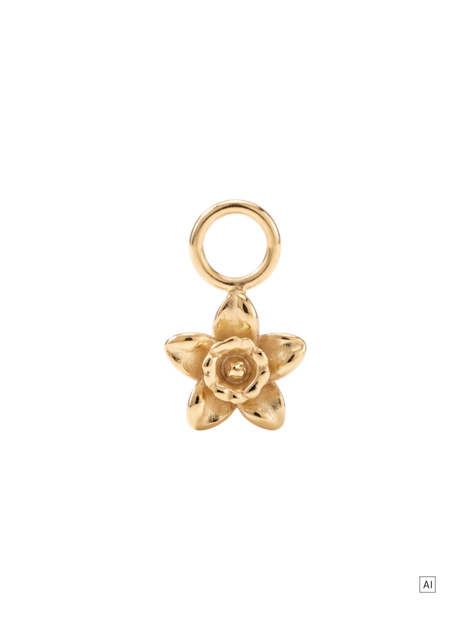PURELEI Nazisse Ohrring-Charm 
- Geburtsblume Dezember