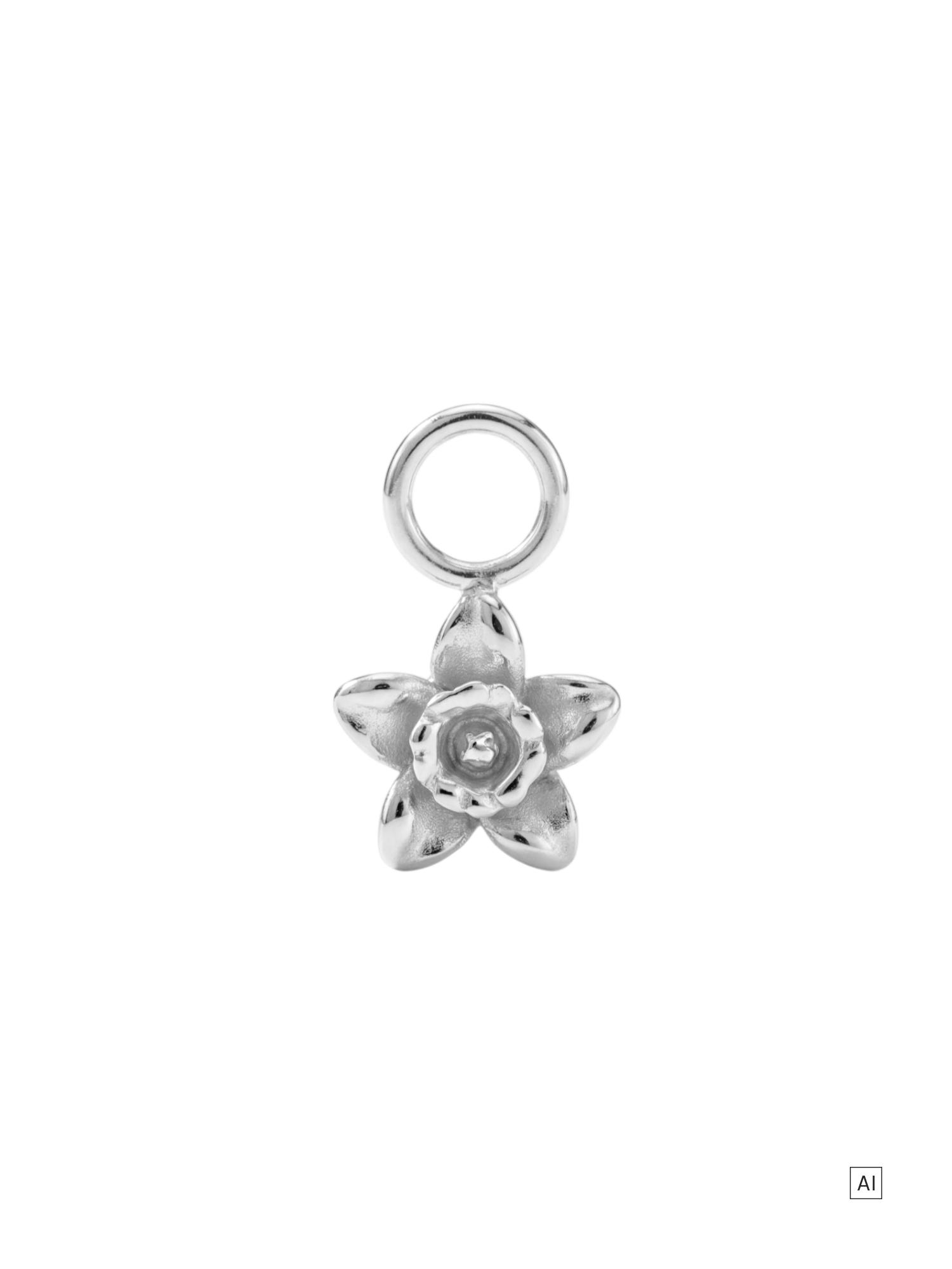 PURELEI Nazisse Ohrring-Charm 
- Geburtsblume Dezember