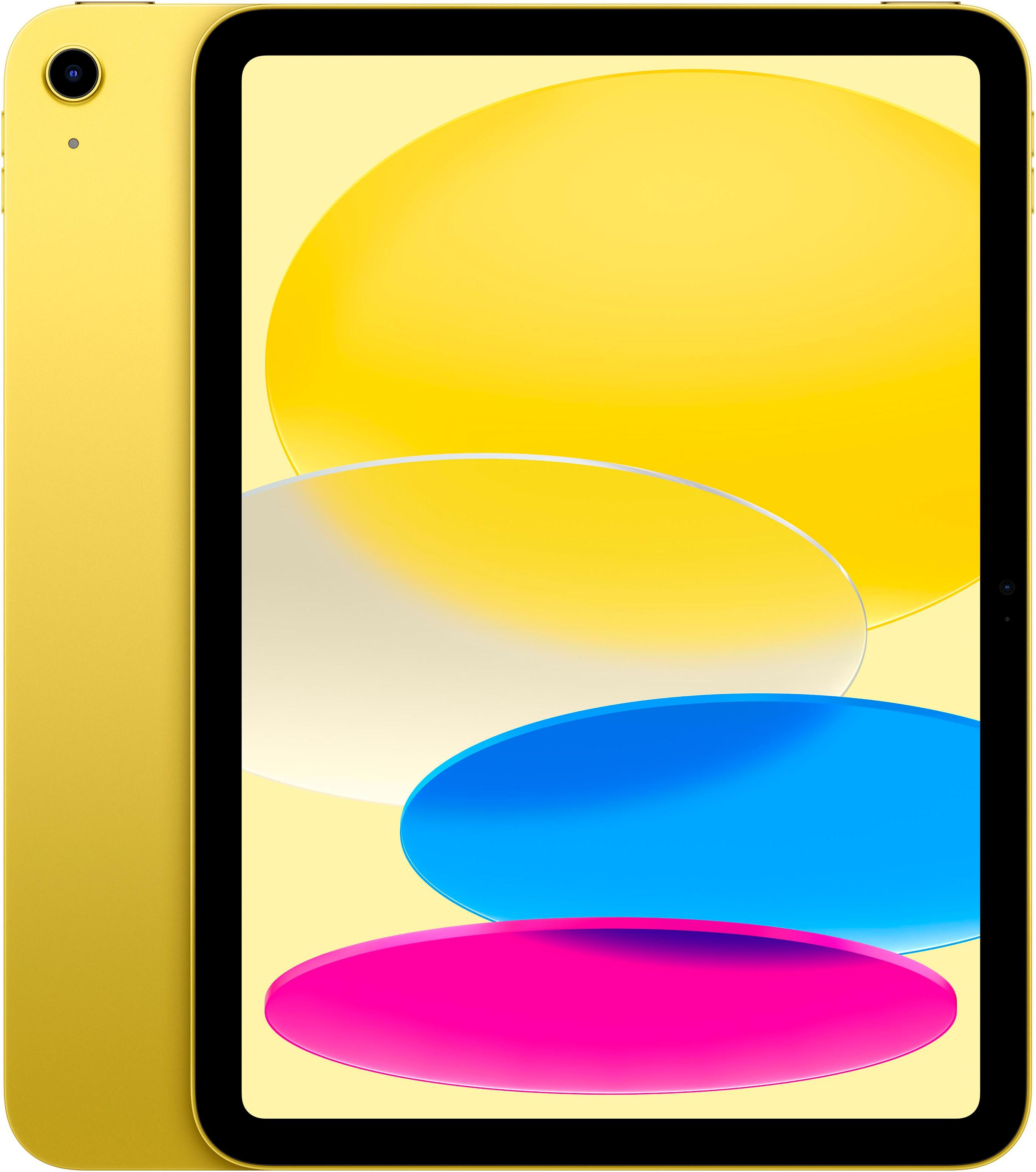 APPLE Tablet "11" iPad Wi-Fi (2025)", Energieeffizienz: G (A-G), gelb, 128 GB, ohne eSIM, Tablets_EBookReader, Topseller