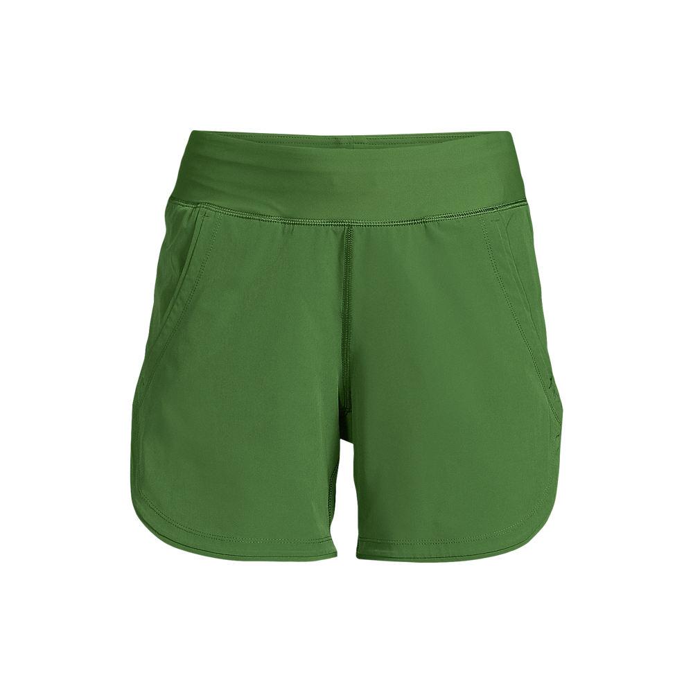 Badeshorts für Damen in Plus-Größe, Damen, size: plus, Grün, Nylon-Mischung, by Lands' End