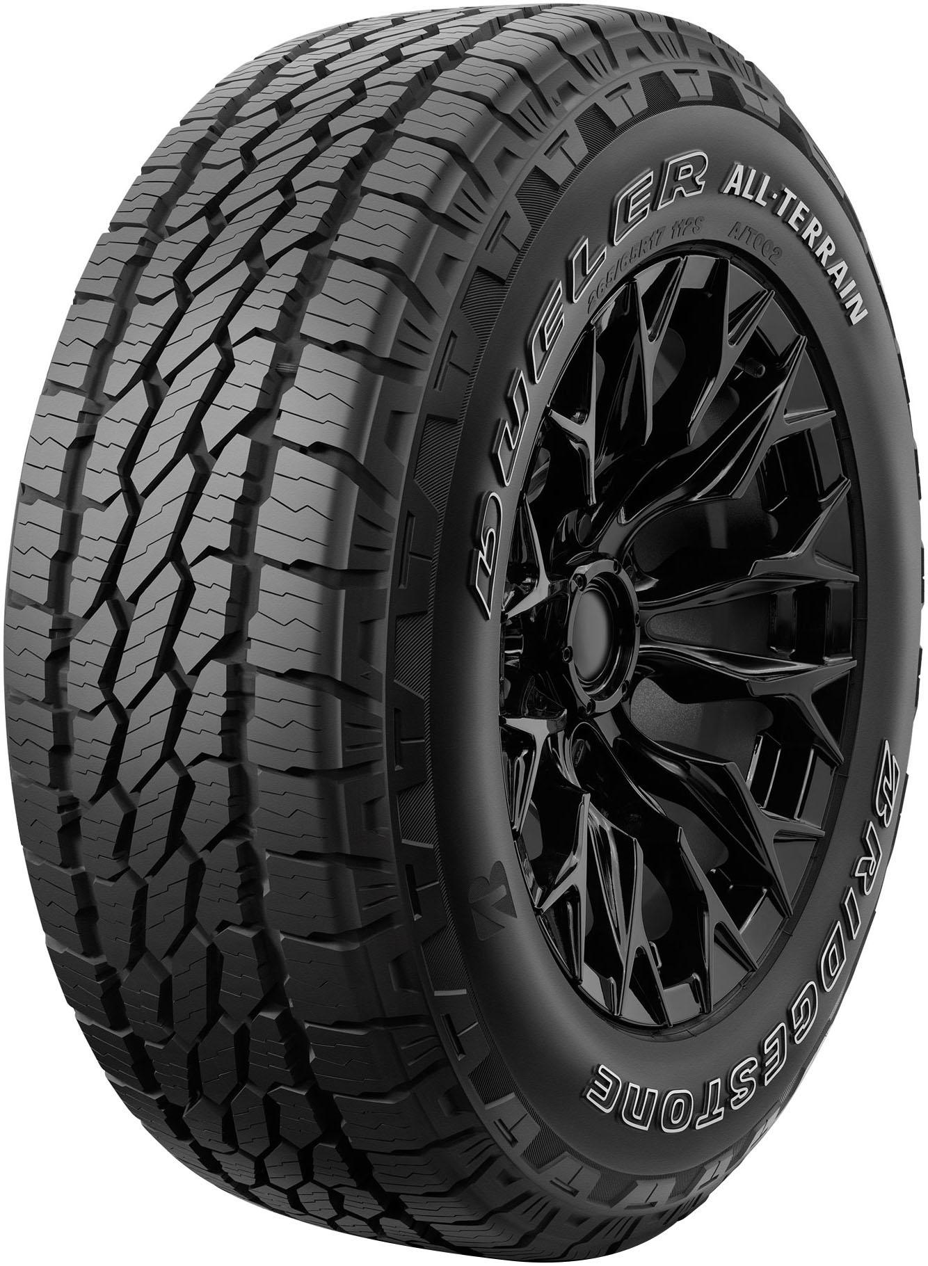 Ganzjahresreifen BRIDGESTONE "DUELER ALL-TERRAIN AT002", schwarz, 255mm / 60 % R 18 112T, Autoreifen