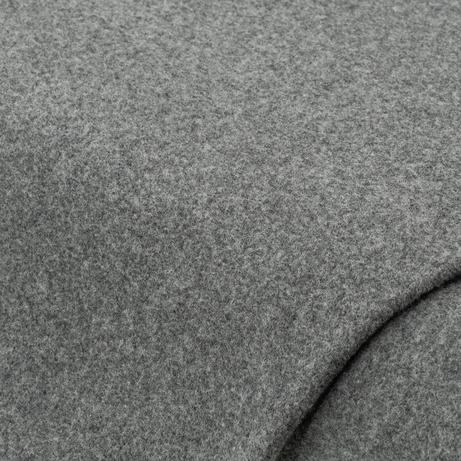 Baumwoll-Fleece, grau