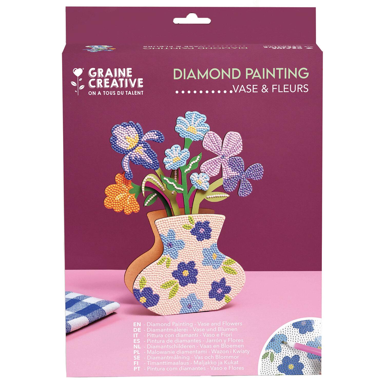 Diamond Painting "Blumenvase"