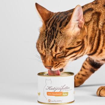 Lucky-Kitty Katzenfutter Huhn 15x200 g