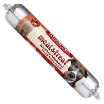 Fleischeslust Trainingswurst meat & treat Rind 12x80 g