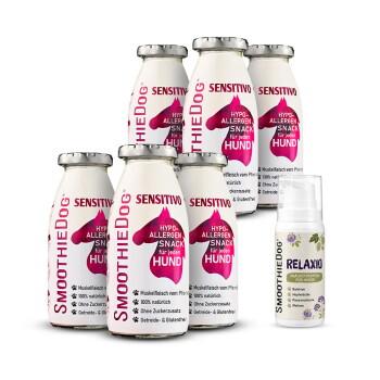 SmoothieDog Hundesmoothie & Relaxio Bundle Pferd