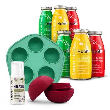 SmoothieDog Klassik + Schleckball + Relaxio 6x250 g