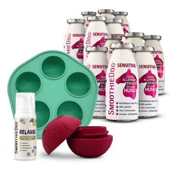 SmoothieDog Sensitivo + Schleckball + Relaxio 12x250 g
