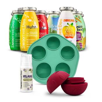 SmoothieDog Mix + Schleckball + Relaxio 12x250 g