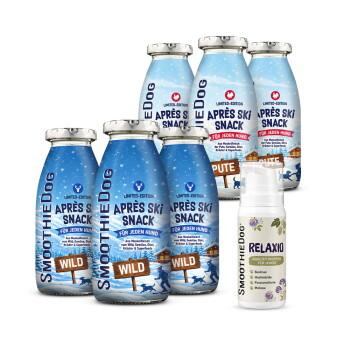 SmoothieDog Hundesmoothie & Relaxio Bundle Wild und Pute