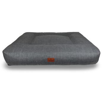 Petliving orthopädisches Hundebett Zoey XXL 120 x 100 cm grau