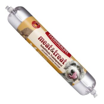 Fleischeslust Trainingswurst meat & treat Geflügel 12x80 g