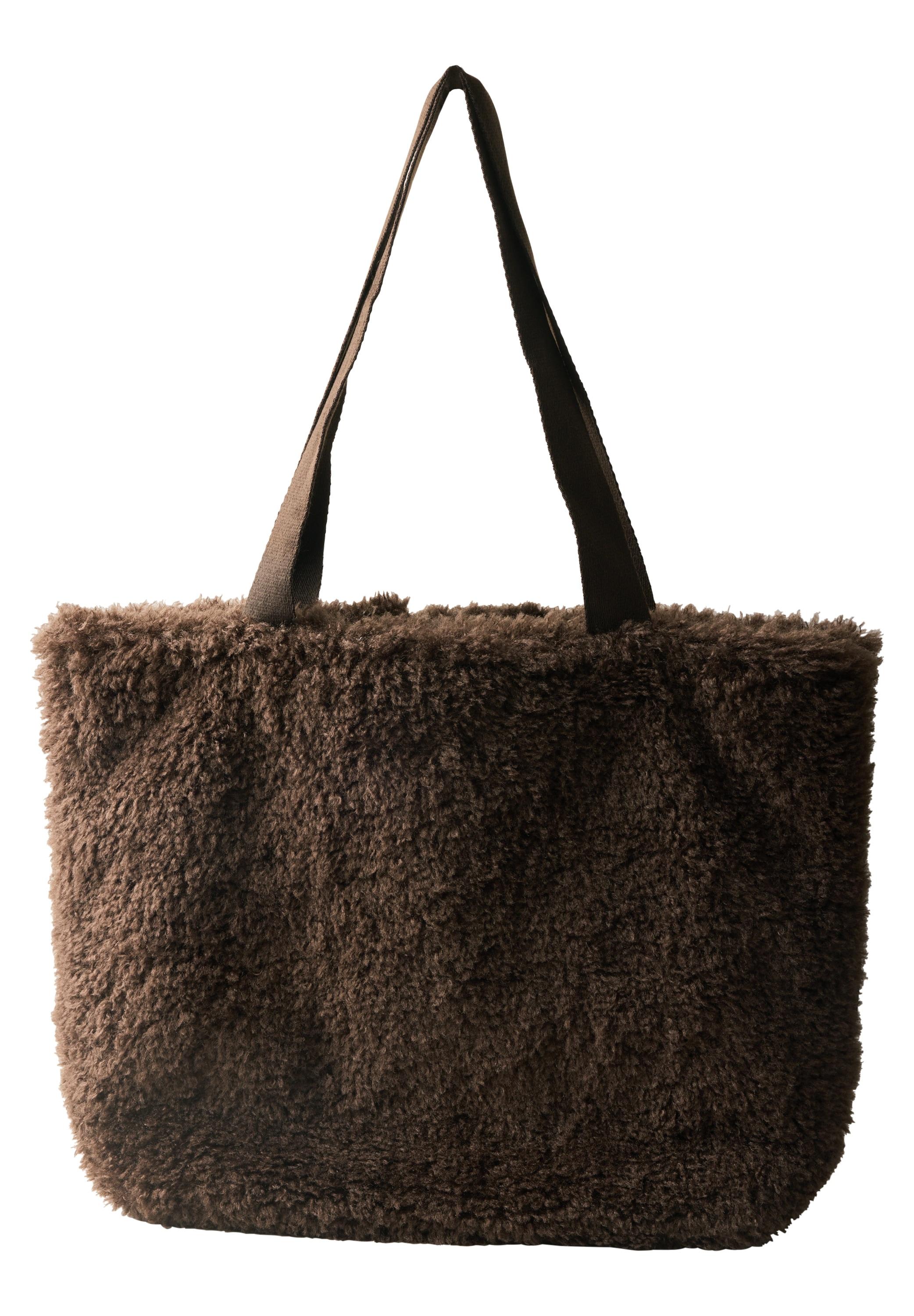 Shopper CECIL, Damen, braun (chocolate sauce braun), Baumwolle, Taschen Shopper