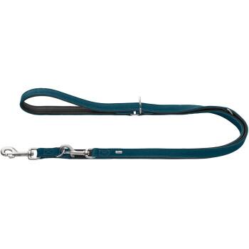 Hunter verstellbare Hundeführleine malta petrol 1,8 cm